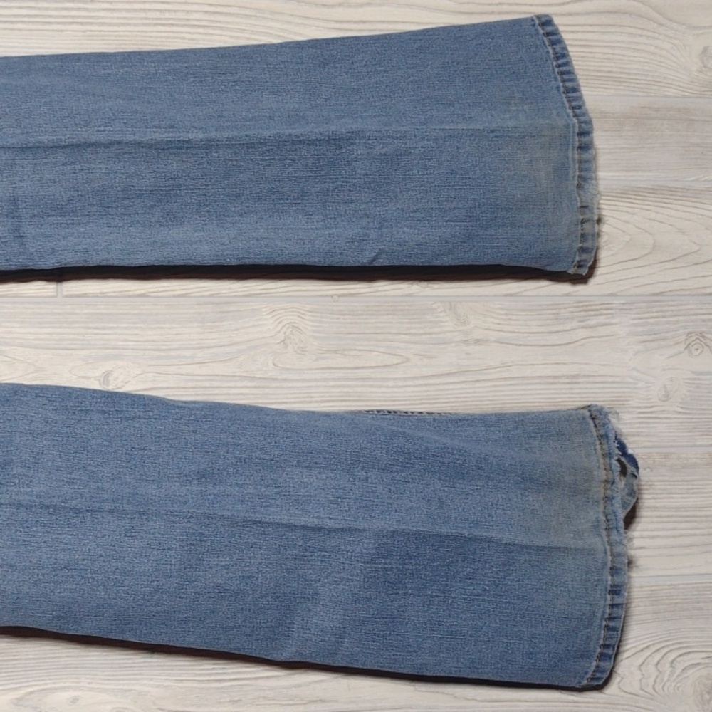 Custom Angels Flared Low Rise Jeans - Picture 8 of 16